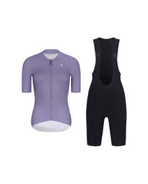 RIVANELLE kratki dres i kratke hlače - ELEVATE - crna/ljubičasta